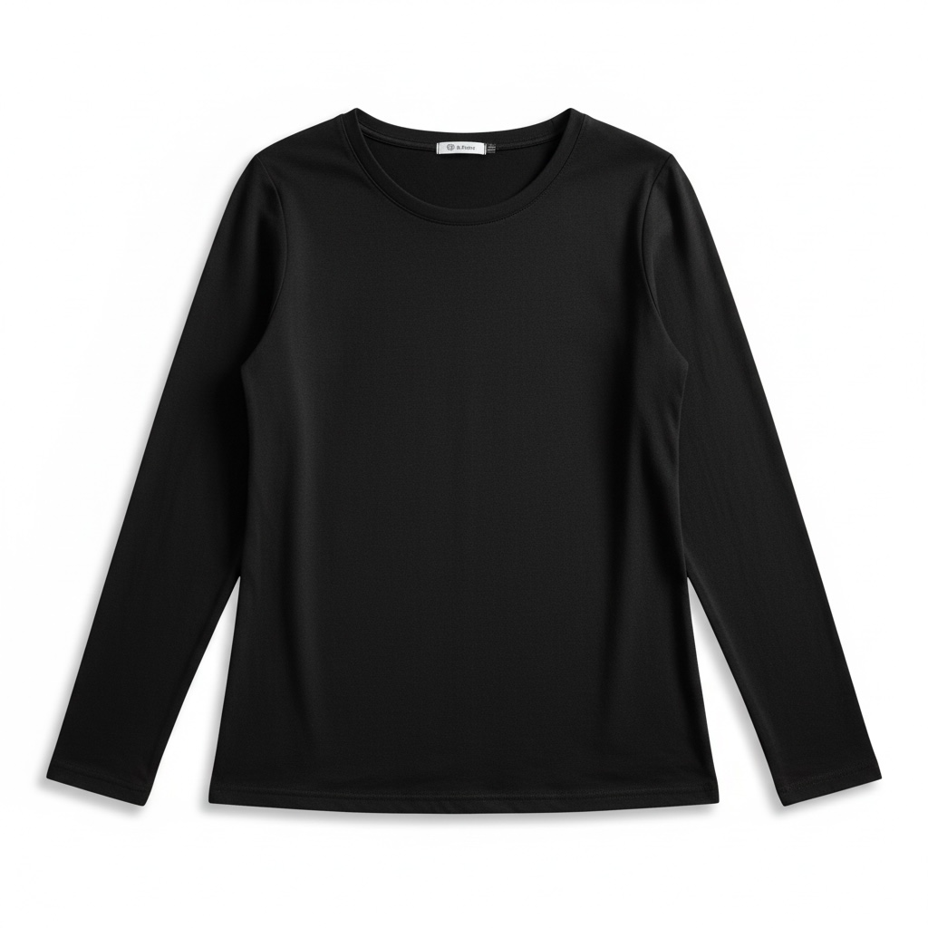 Camiseta Manga Longa Justa