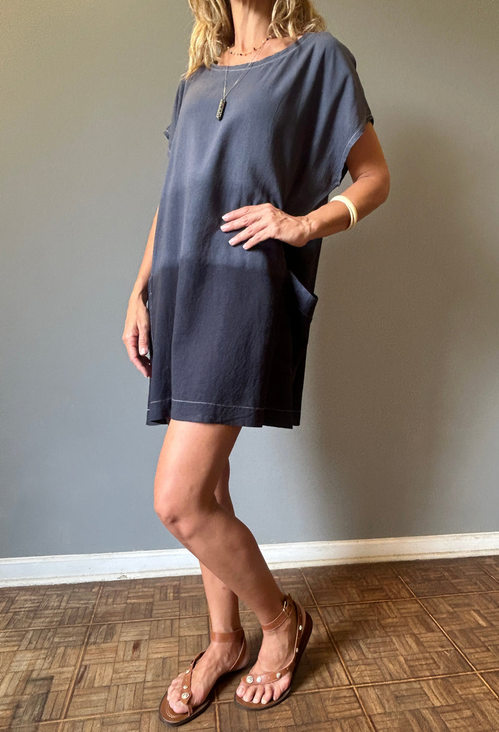 Vestido 24 Linho Tie Dye