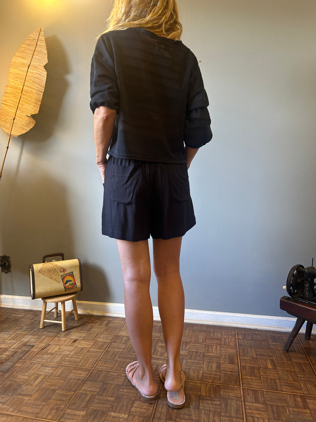 Shorts Square Viscose