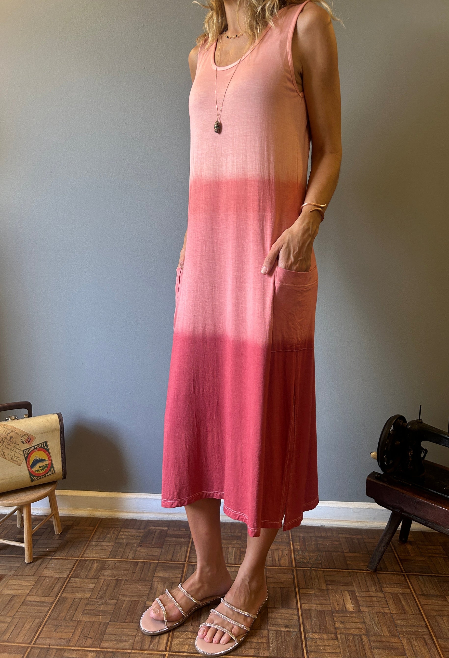 Vestido Regata Tie Dye