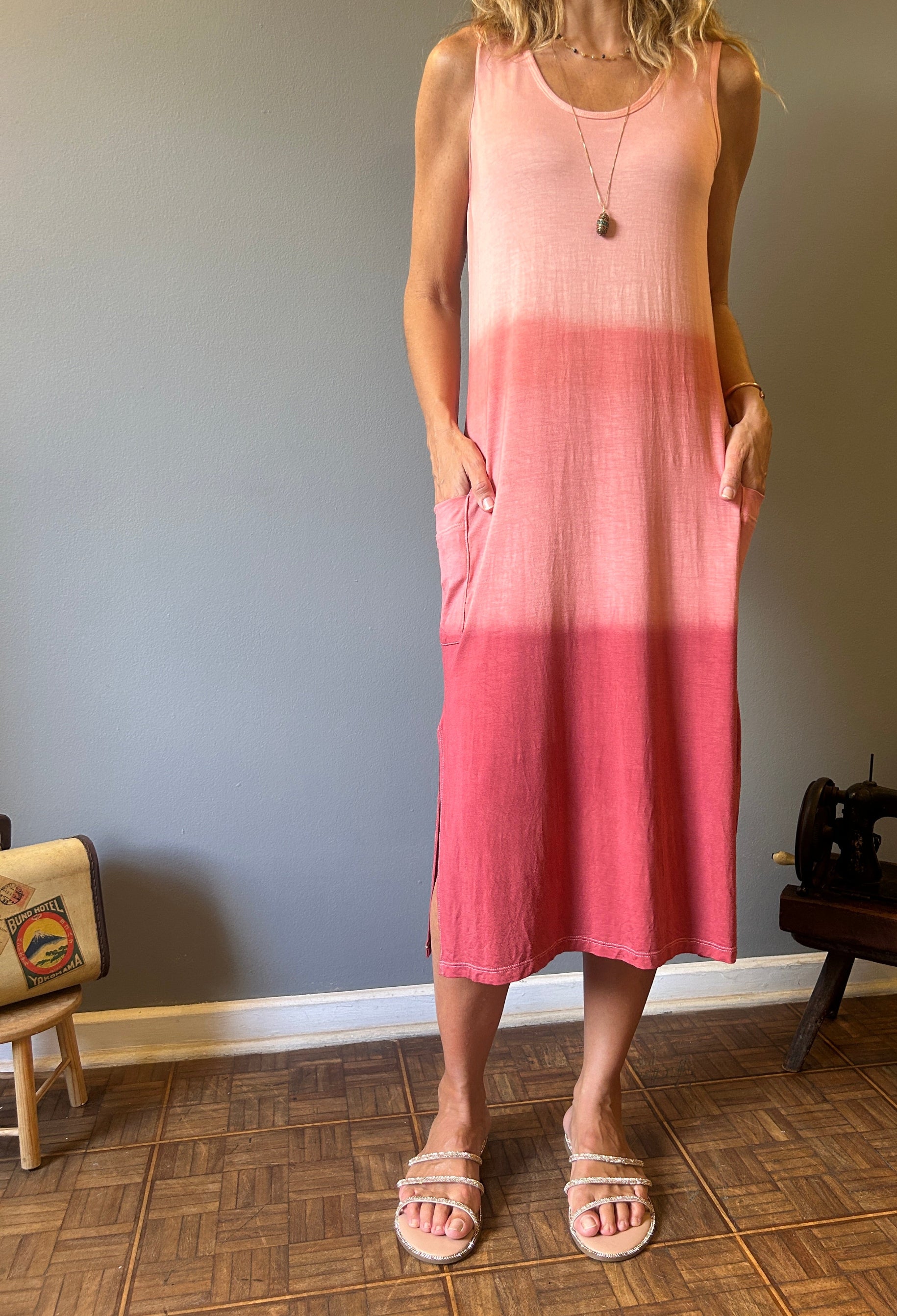 Vestido Regata Tie Dye