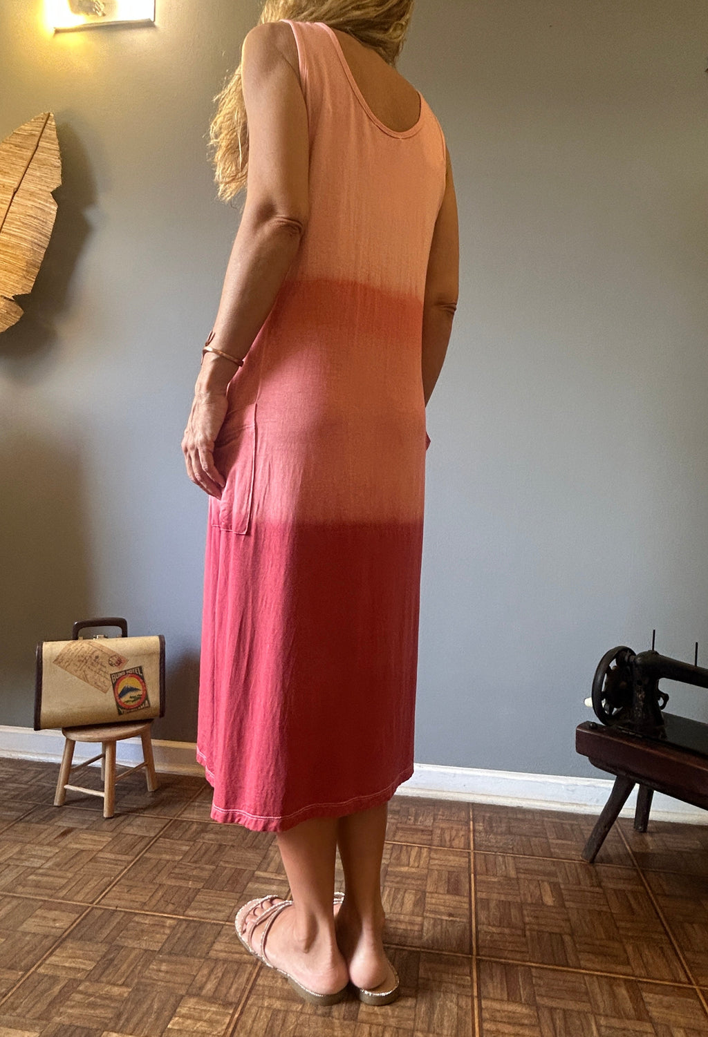 Vestido Regata Tie Dye