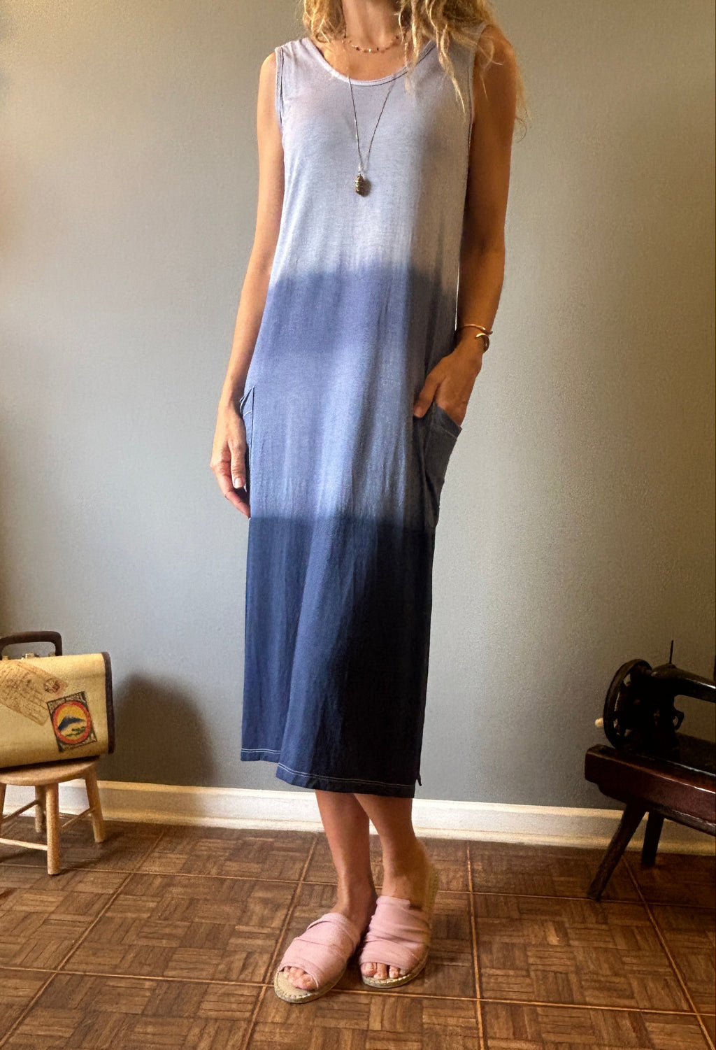 Vestido Regata Tie Dye