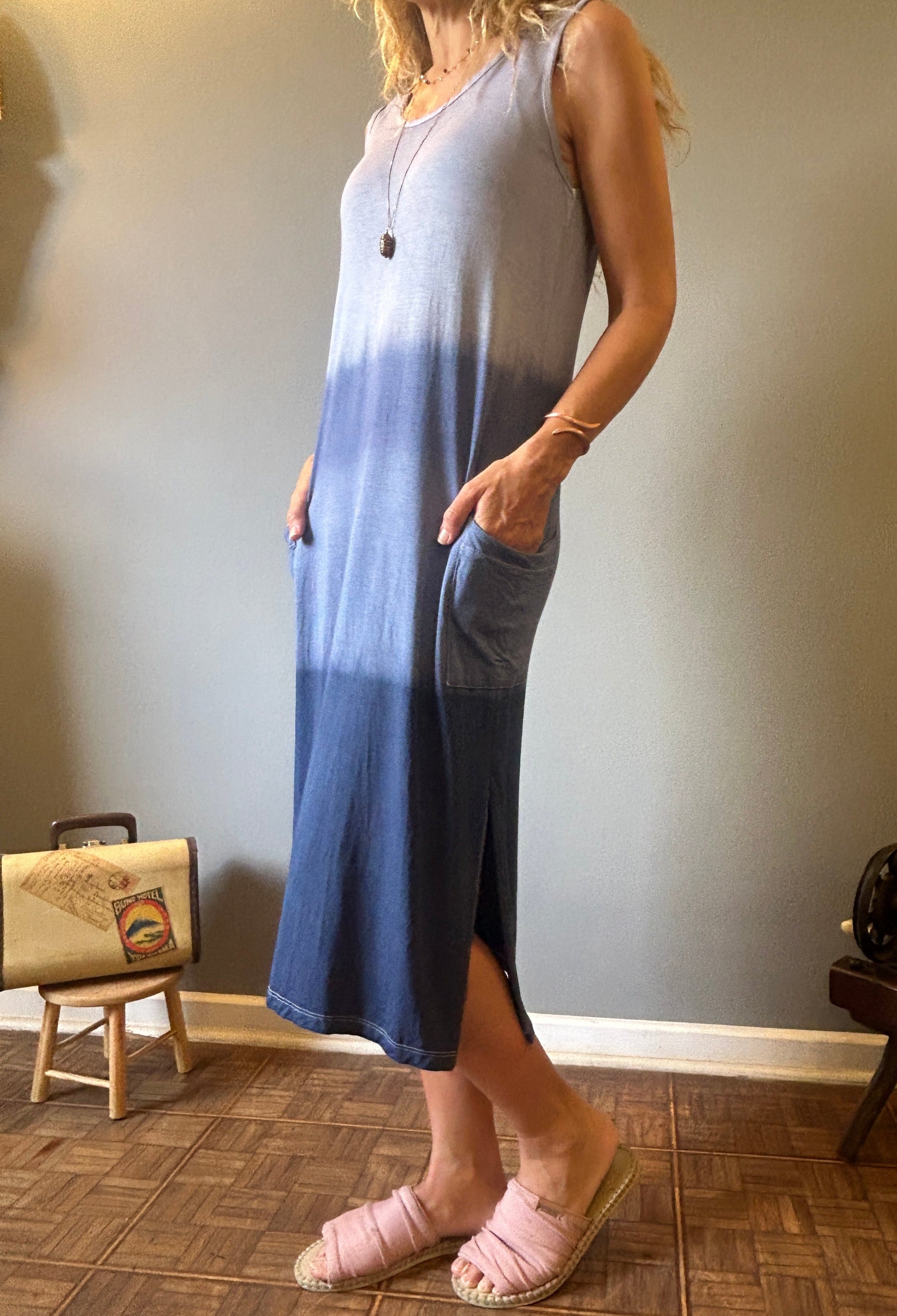 Vestido Regata Tie Dye