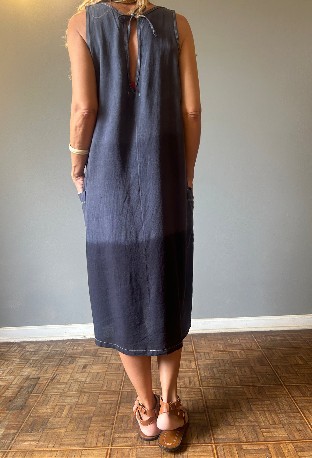 Vestido Kim Linho Tie Dye