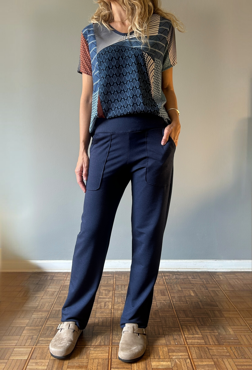 CALÇA SLIM DENIN