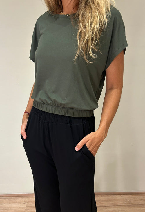 Camiseta Colete Curto Básico