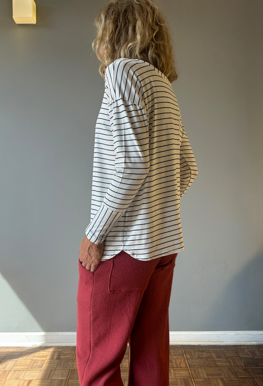 BLUSA MAMÔ ML CREPE