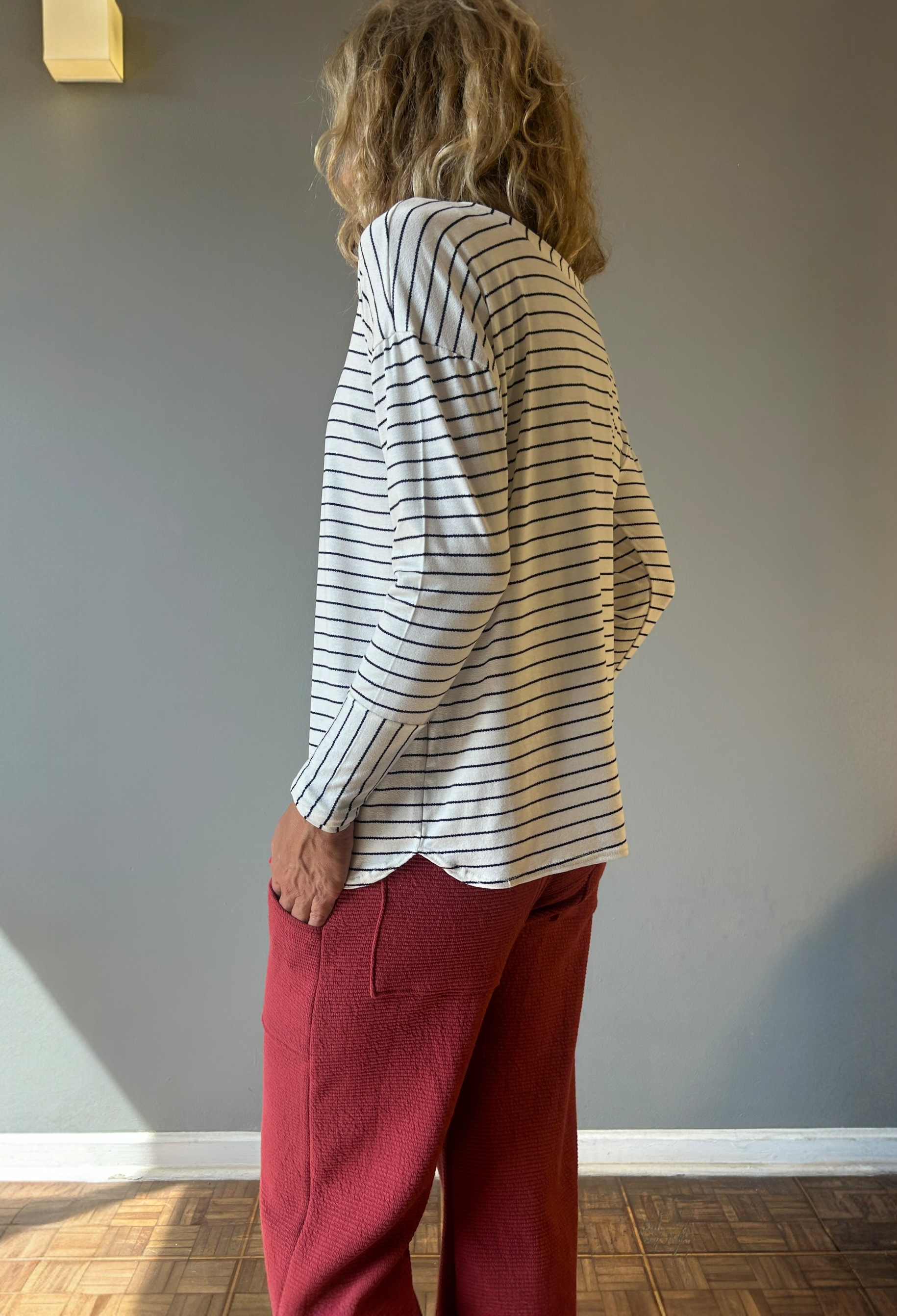BLUSA MAMÔ ML CREPE