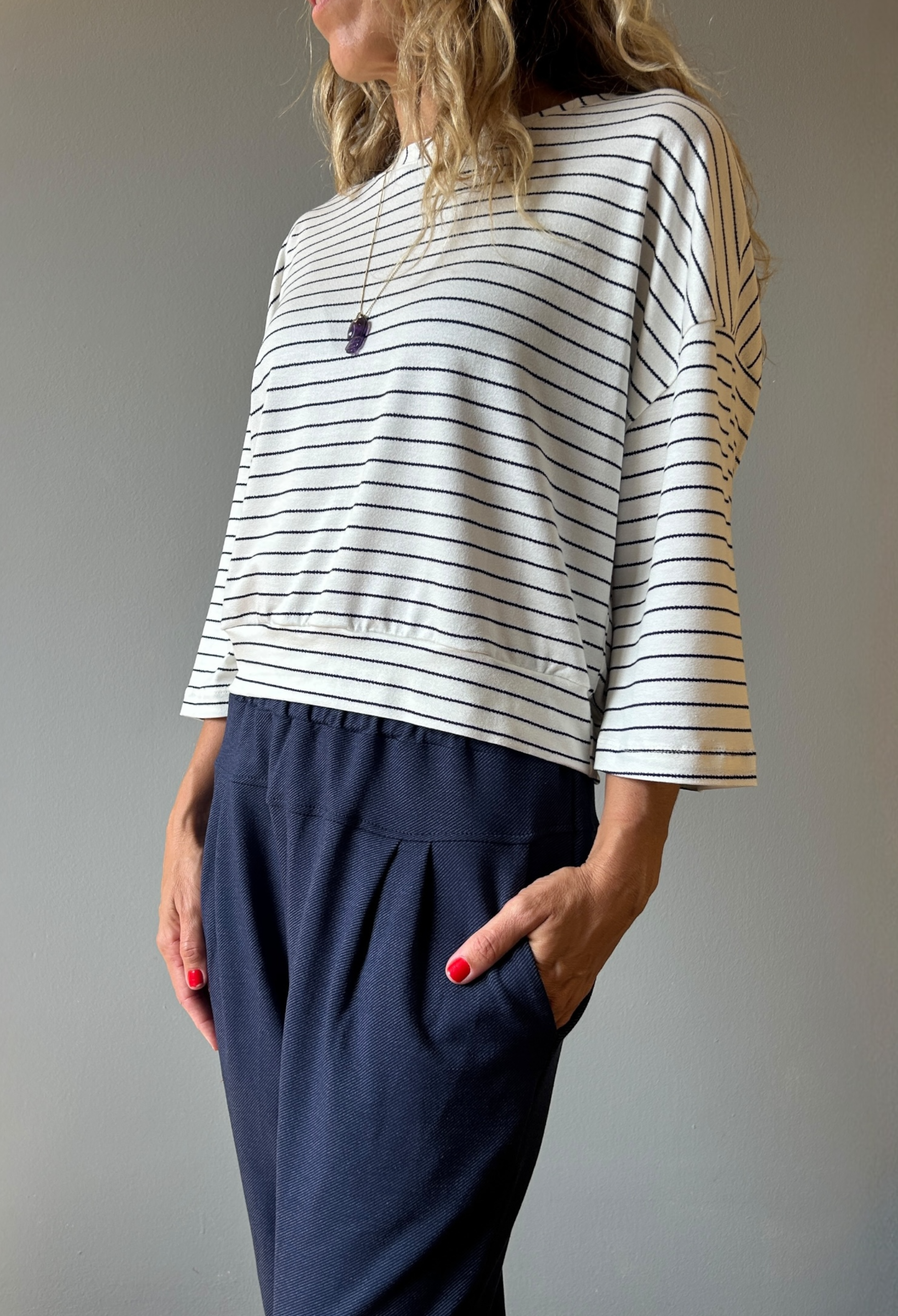 BLUSA SINO CREPE