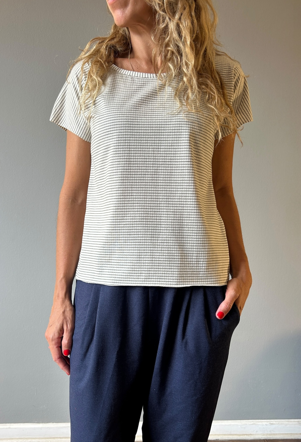 CAMISETA MISSES LISTRINHAS