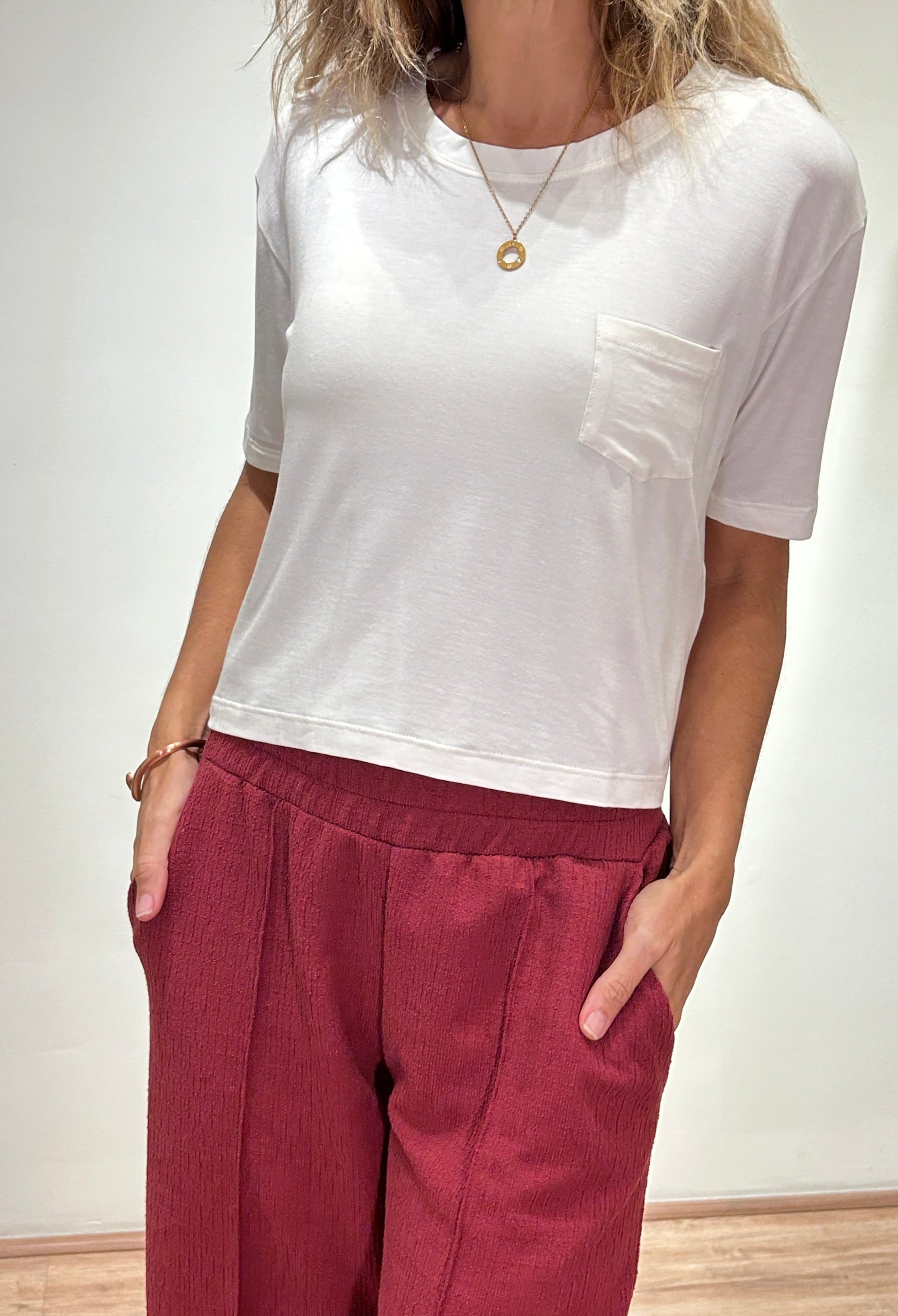 Cropped Bolso Básica