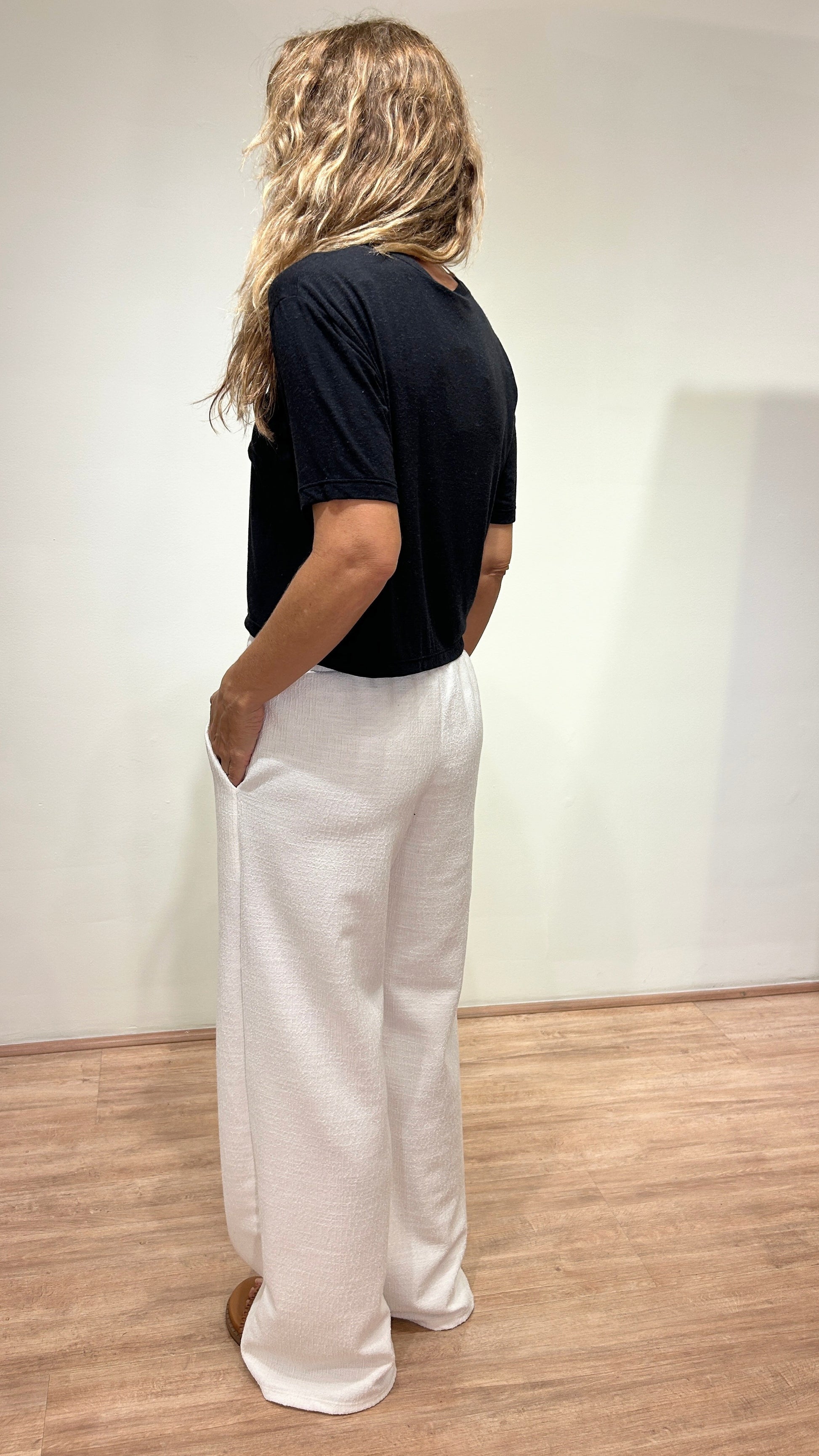 Pantalona Reta Crispy