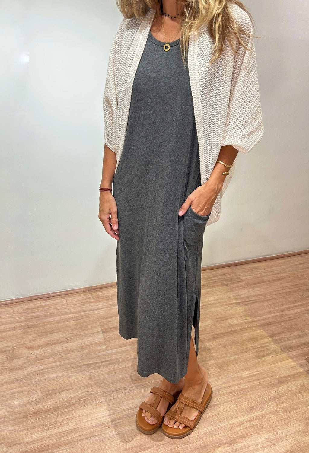 Vestido Regata Galão Básico