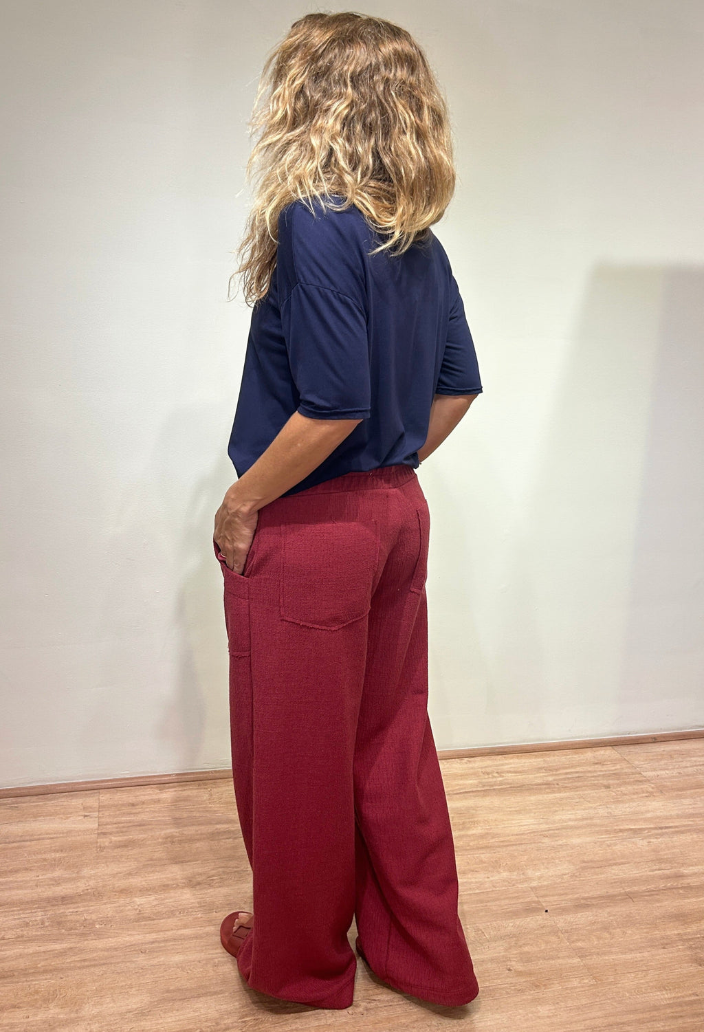 Calça Bolsos Crispy